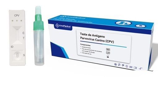 Parvovírus Canino (CPV) Ag Teste Rápido